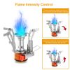 Ultralight Camping Stoves Portable Backpacking Hiking Stoves w/ Piezo Ignition