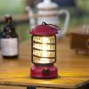 400 Lumens NEW Retro Camping Lights; Atmosphere Tent Lights COB Battery Lighting Hanging Lights; Outdoor Camping Accessories